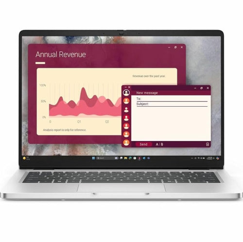 Refurbished (Excellent) Dell Pro PC14250 14" Laptop with Intel® Core™ 5-120U Processor | 256GB SSD | 8GB RAM | Windows 11 Pro open box