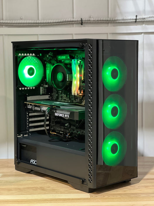 Gaming PC Ryzen 5600X RTX 3060 Msi Ventus 3X — Le Panier Techno