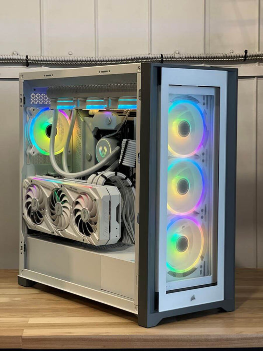 Gaming PC i9-12900K RTX 3090 Asus Rog Strix White — Le Panier Techno